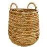 Honeybloom Natural Water Hyacinth Storage Basket, Small 2 Honeybloom Natural Water Hyacinth Storage Basket, Small -Cleaning Essentials Sales honeybloom natural water hyacinth storage basket small