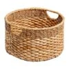 Joan Water Hyacinth Round Under The Bed Storage Basket, Small 2 Joan Water Hyacinth Round Under The Bed Storage Basket, Small -Cleaning Essentials Sales joan water hyacinth round under the bed storage basket small