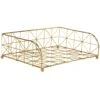 Keira Harvest Gold Wire File Tray -Cleaning Essentials Sales keira harvest gold wire file tray
