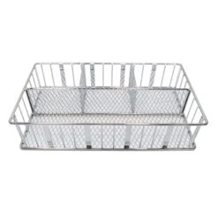 Laila Ali 4-Part Juno Chrome Desk Tray