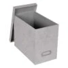 Laila Ali Grey Suede File Box -Cleaning Essentials Sales laila ali grey suede file box