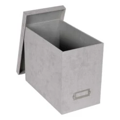 Laila Ali Grey Suede File Box