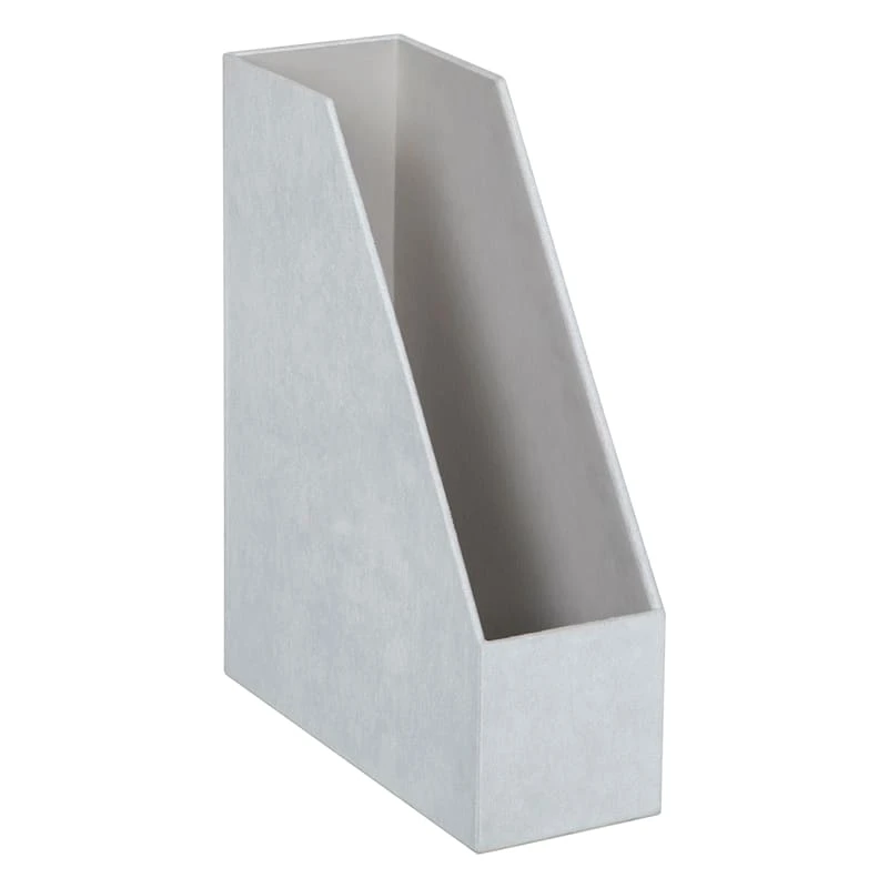 Laila Ali Grey Suede Magazine Holder 3 Laila Ali Grey Suede Magazine Holder