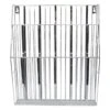 Laila Ali Juno Chrome Wall File -Cleaning Essentials Sales laila ali juno chrome wall file