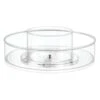 Linus Clear Bath Turntable, 12" -Cleaning Essentials Sales linus clear bath turntable 12