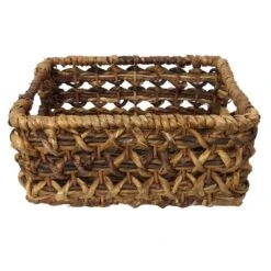 MADRAS SHLF TOTE W/CTOUT HND S