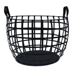Metal Basket With Handles S