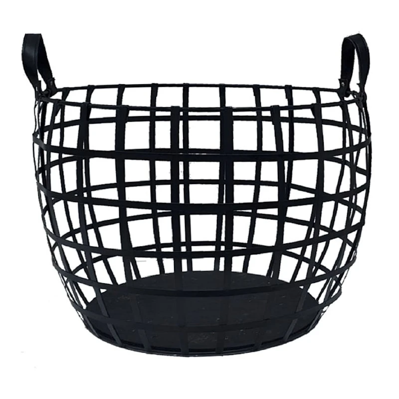 Metal Basket With Handles S 3 Metal Basket With Handles S