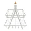 Metal Basket With Wood Handle 2 Metal Basket With Wood Handle -Cleaning Essentials Sales metal basket with wood handle 1