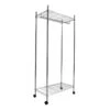 Metal Commercial Garment Rack -Cleaning Essentials Sales metal commercial garment rack