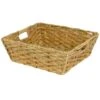 Pe Faux Rattan Shelf Tote Natural -Cleaning Essentials Sales pe faux rattan shelf tote natural
