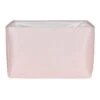 Pearl Blush Pink Rectangle Fabric Storage Basket, Large -Cleaning Essentials Sales pearl blush pink rectangle fabric storage basket large 2