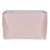 Pearl Blush Pink Rectangle Fabric Storage Basket, Medium -Cleaning Essentials Sales pearl blush pink rectangle fabric storage basket medium
