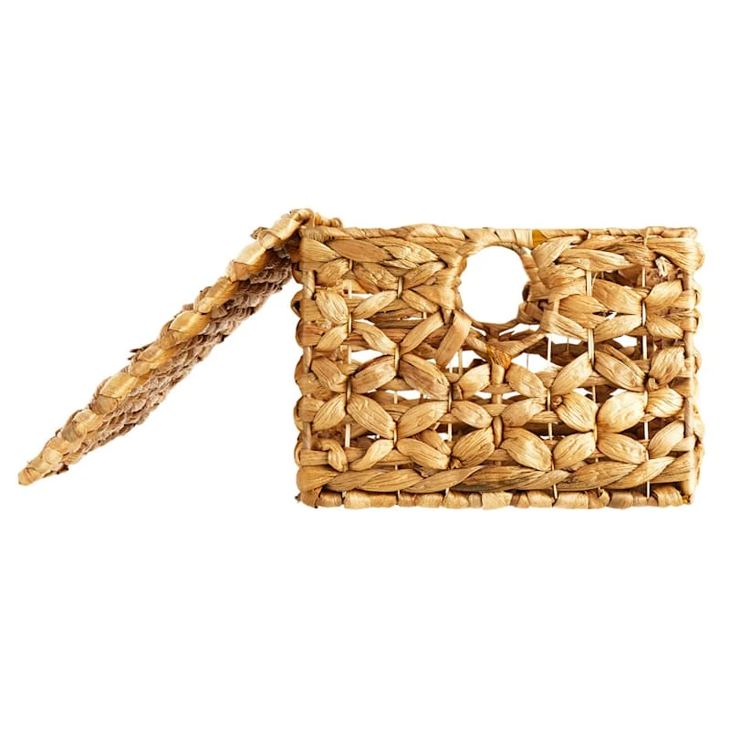 Providence Melia Flower Weave Lidded Storage Trunk, Medium 4 Providence Melia Flower Weave Lidded Storage Trunk, Medium - Image 2