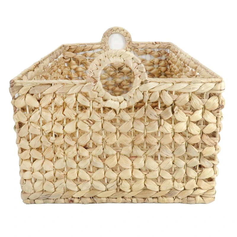 Providence Melia Flower Weave Storage Basket With Handles, Large 4 Providence Melia Flower Weave Storage Basket With Handles, Large - Image 2
