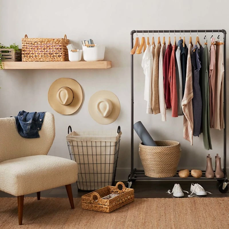 Providence Melia Flower Weave Under The Bed Storage Basket, Small 6 Providence Melia Flower Weave Under The Bed Storage Basket, Small - Image 4