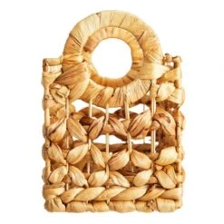 Providence Melia Single Tank Woven Flower Basket With Handle -Cleaning Essentials Sales providence melia single tank woven flower basket with handle 1