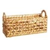 Providence Melia Single Tank Woven Flower Basket With Handle -Cleaning Essentials Sales providence melia single tank woven flower basket with handle