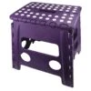 Purple Foldable Step Stool, 13" 1 Purple Foldable Step Stool, 13" -Cleaning Essentials Sales purple foldable step stool 13