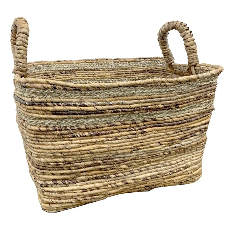 RECT BANANA BASKET W/STRIPE S 3 RECT BANANA BASKET W/STRIPE S