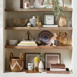 Round Banana Leaf Belly Storage Basket, Large -Cleaning Essentials Sales round banana leaf belly storage basket large 1