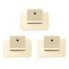 Set Of 3 Bin Clips, Gold