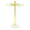 Sfera French Gold Metal Jewelry Stand