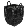 SM SQ BLK POLY RATTAN BSKT -Cleaning Essentials Sales sm sq blk poly rattan bskt