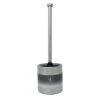 Steel Toilet Brush W Open Holder Satin 1 Steel Toilet Brush W Open Holder Satin -Cleaning Essentials Sales steel toilet brush w open holder satin