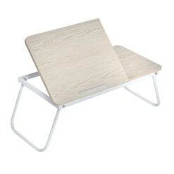 Tilt & Folding Lap Desk, Light Oak
