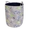 Tiny Dreamers Round Dinosaur Laundry Hamper, Large