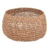 Tracey Boyd Round Grid Weave Slouch Basket, Medium