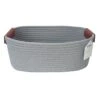 Trist Grey Rectangle Bins-Large