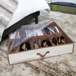 Underbed Shoe Storage -Cleaning Essentials Sales underbed shoe storage 7
