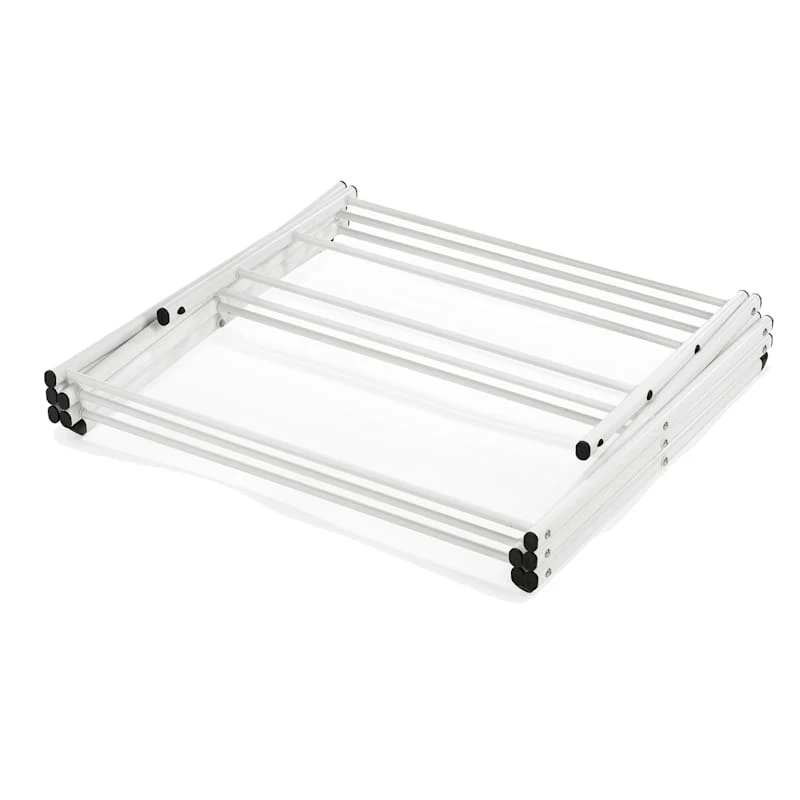 White Compact Accordion Dryer Rack 4 White Compact Accordion Dryer Rack - Image 2