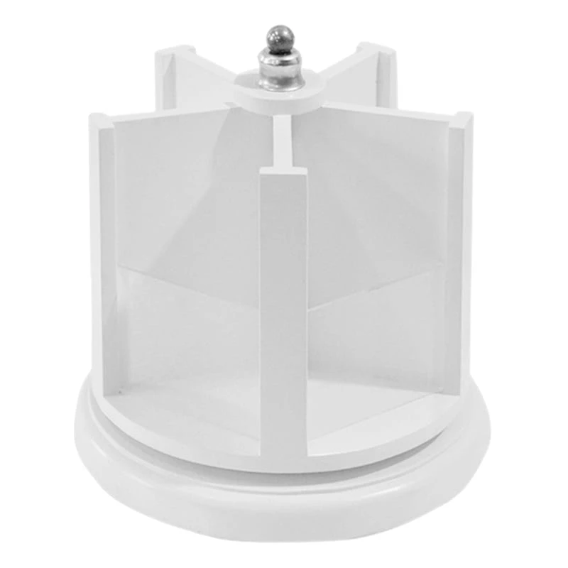 White Wood Rotating Pencil Organizer 3 White Wood Rotating Pencil Organizer