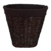 Willow Oval Split Laundry Hamper, Brown -Cleaning Essentials Sales willow oval split laundry hamper brown