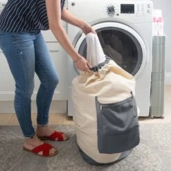 Woolite Heavy Duty Laundry Bag With Strap -Cleaning Essentials Sales woolite heavy duty laundry bag with strap 3