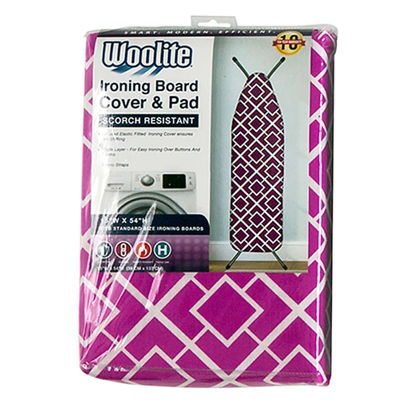 Woolite Ironing Board Cover, Assorted Colors 4 Woolite Ironing Board Cover, Assorted Colors - Image 2