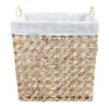 Woven Water Hyacinth Wicker Laundry Hamper, Medium 1 Woven Water Hyacinth Wicker Laundry Hamper, Medium -Cleaning Essentials Sales woven water hyacinth wicker laundry hamper medium